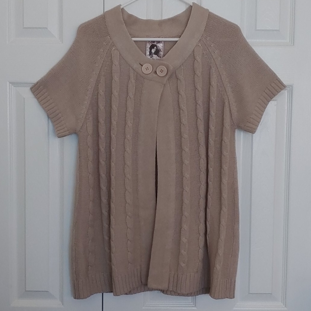 Extra Touch cowl-neck sweater
